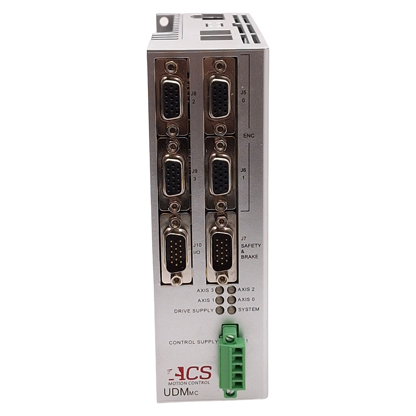 Used ACS UDMmc4DN0NSA Universal Drive Module, 4-Axis, 12-80VDC Supply, 24VDC Control