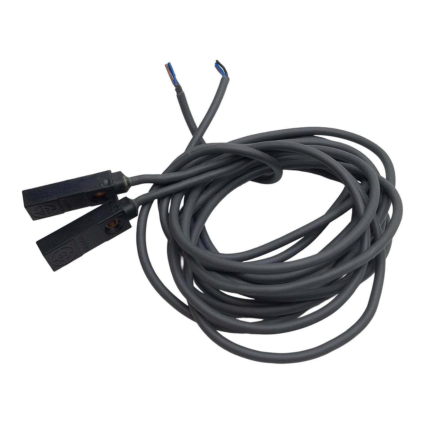 Used Lot of 2 Omron TL-W3MC2 Proximity Sensor, NPN NC, 3mm Range, 12-30VDC, 100mA, 1m