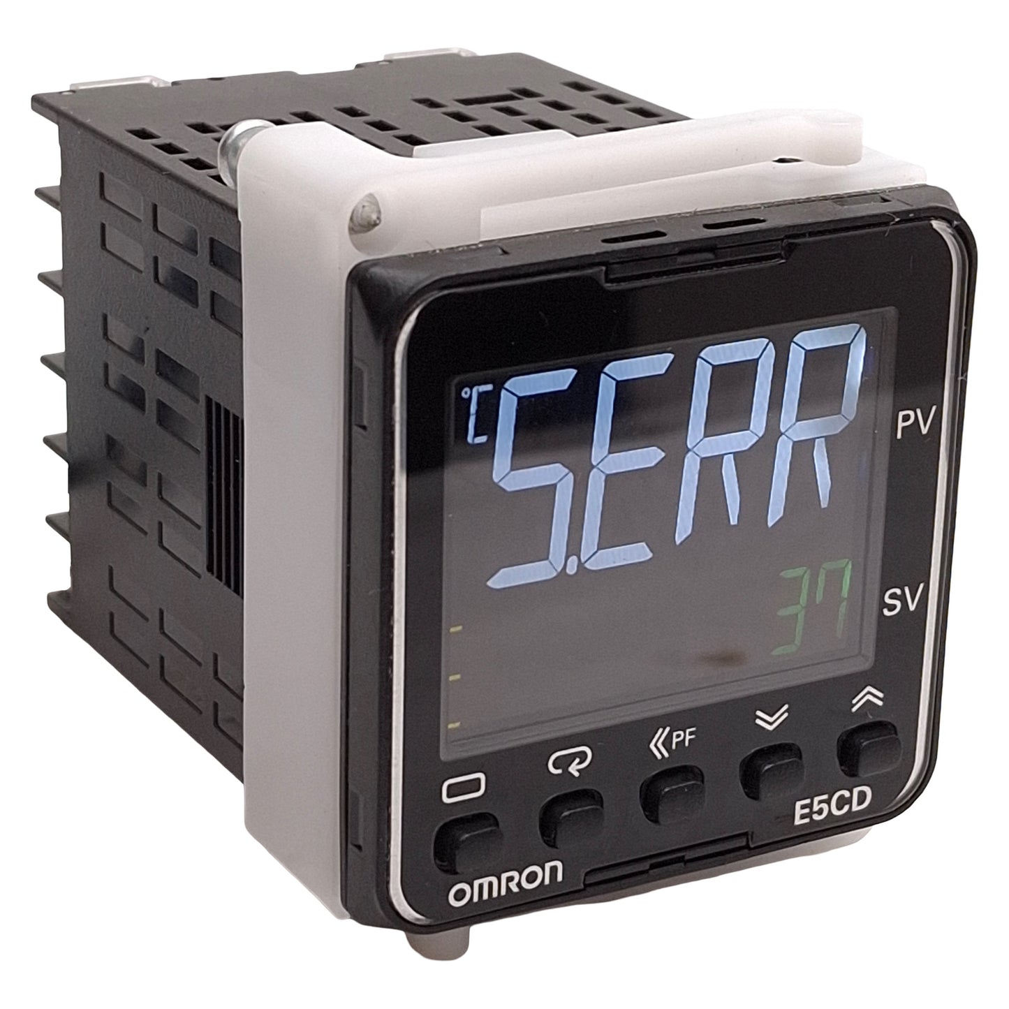 Used Omron E5CD-QX2A6M-000 Digital Temperature Controller, 100-240VAC, 1/16DIN