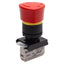 Used Baco L22ER01-3E01 Red Push-Turn E-Stop Pushbutton, ø22mm, 1NC, 10A 690VAC