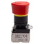 Used Baco L22ER01-3E02 Red Push-Turn E-Stop Pushbutton, ø22mm, 2NC, 10A 690VAC
