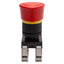 Used Baco L22ER01-3E02 Red Push-Turn E-Stop Pushbutton, ø22mm, 2NC, 10A 690VAC