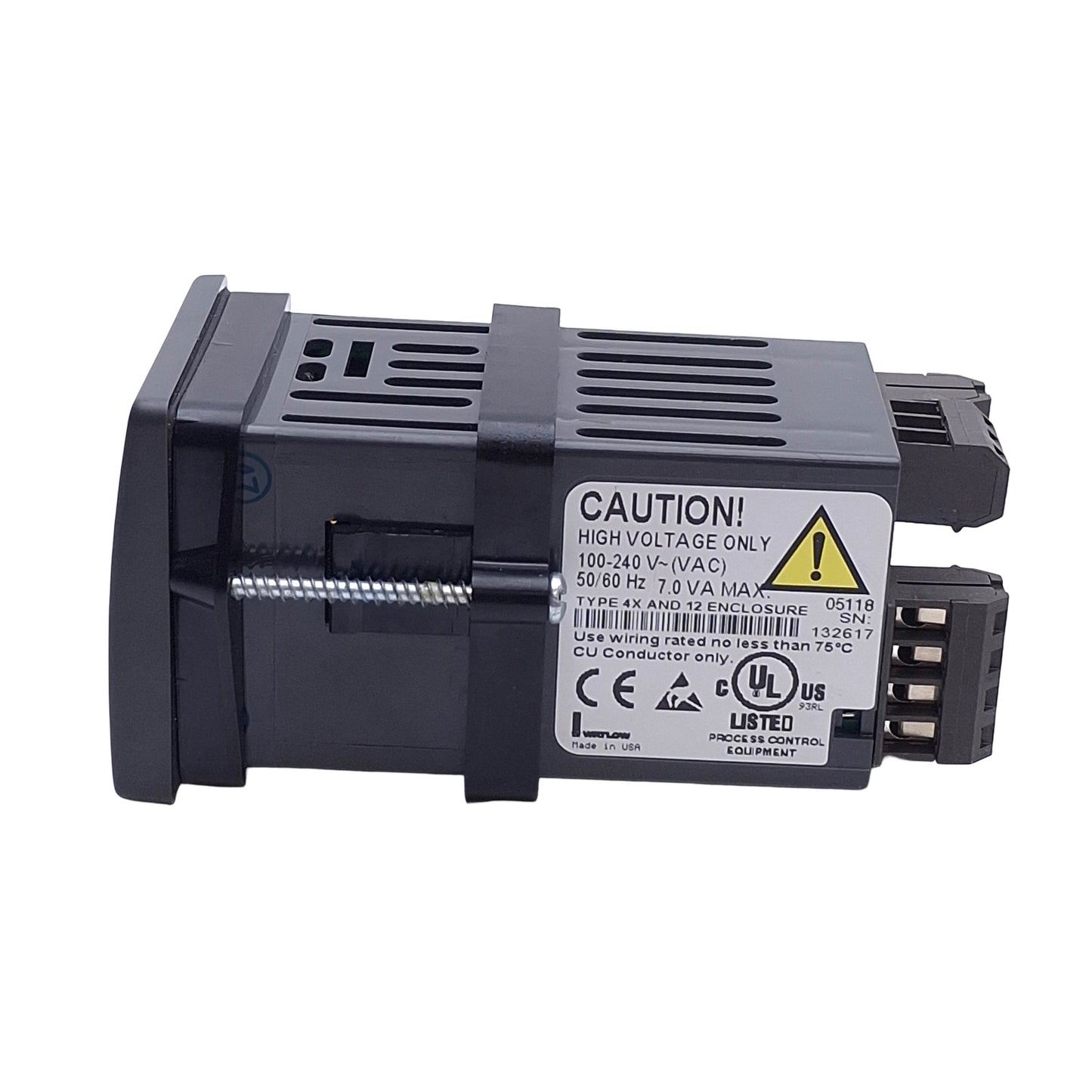Used Watlow 96A0-CAAR-00RR Process Temperature Controller 100-240VAC, 1/16 DIN, RS232
