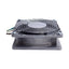 Used Papst TYP 4600N Tube Axial Compact Fan Metal Housing, 115VAC, 3100RPM, 105.9CFM
