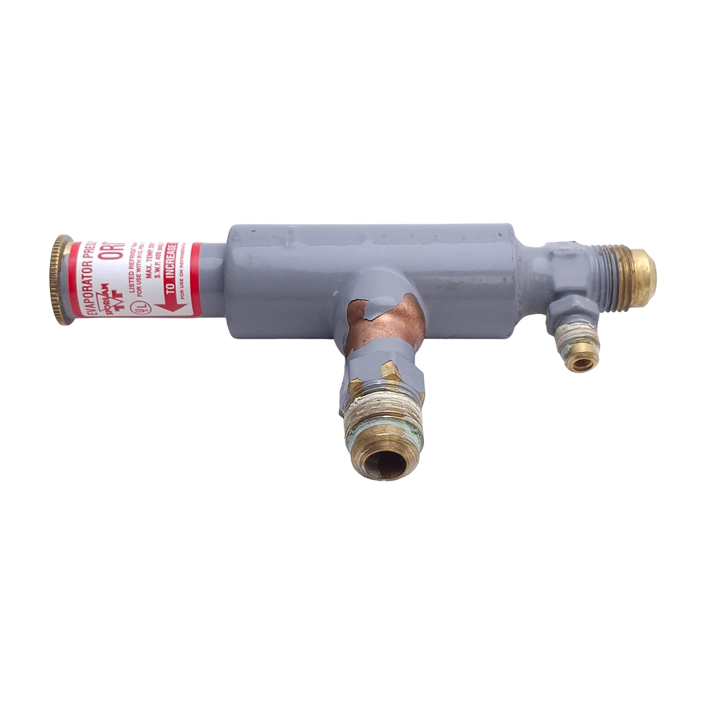 Used Parker Sporlan ORIT-6-0/50 Evaporator Pressure Regulator, 0 to 50psi Range