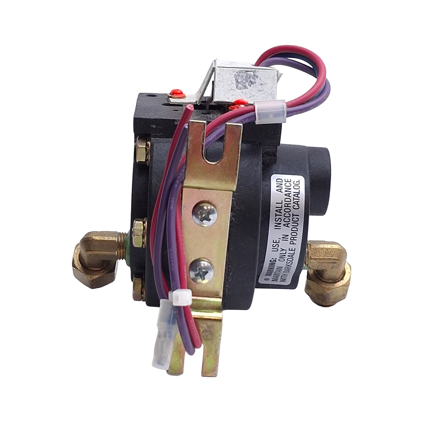 Used Barksdale EPD1S-AA40 Differential Pressure Switch 3-40psi Range, SPDT 125/250VAC