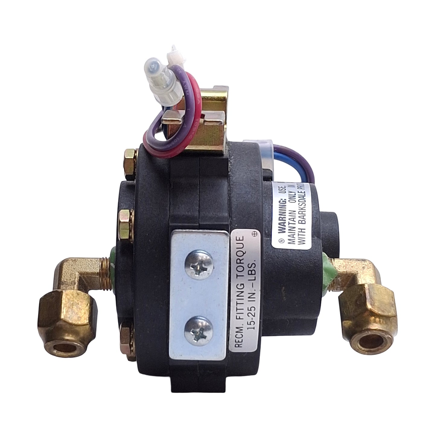 Used Barksdale EPD1S-AA40 Differential Pressure Switch 3-40psi Range, SPDT 125/250VAC