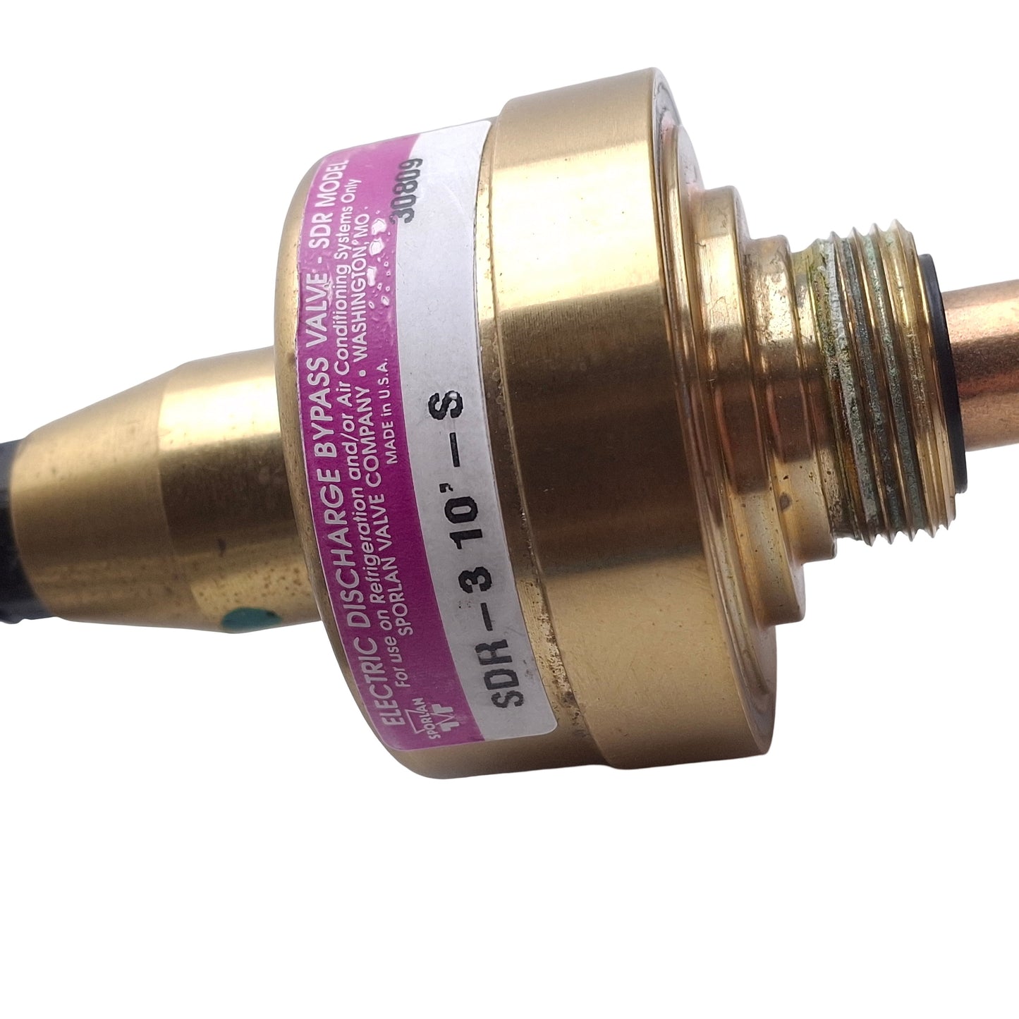Used Parker Sporlan SDR-310'-S Valve Motor For SDR Valve Kits, *No Pipe/Motor Only*