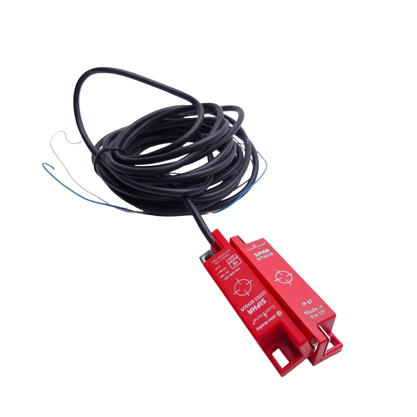 Used Allen Bradley 440N-S32033 Guardmaster SIPHA Safety Interlock Switch, 1NC/1NO