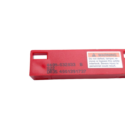 Used Allen Bradley 440N-S32033 Guardmaster SIPHA Safety Interlock Switch, 1NC/1NO