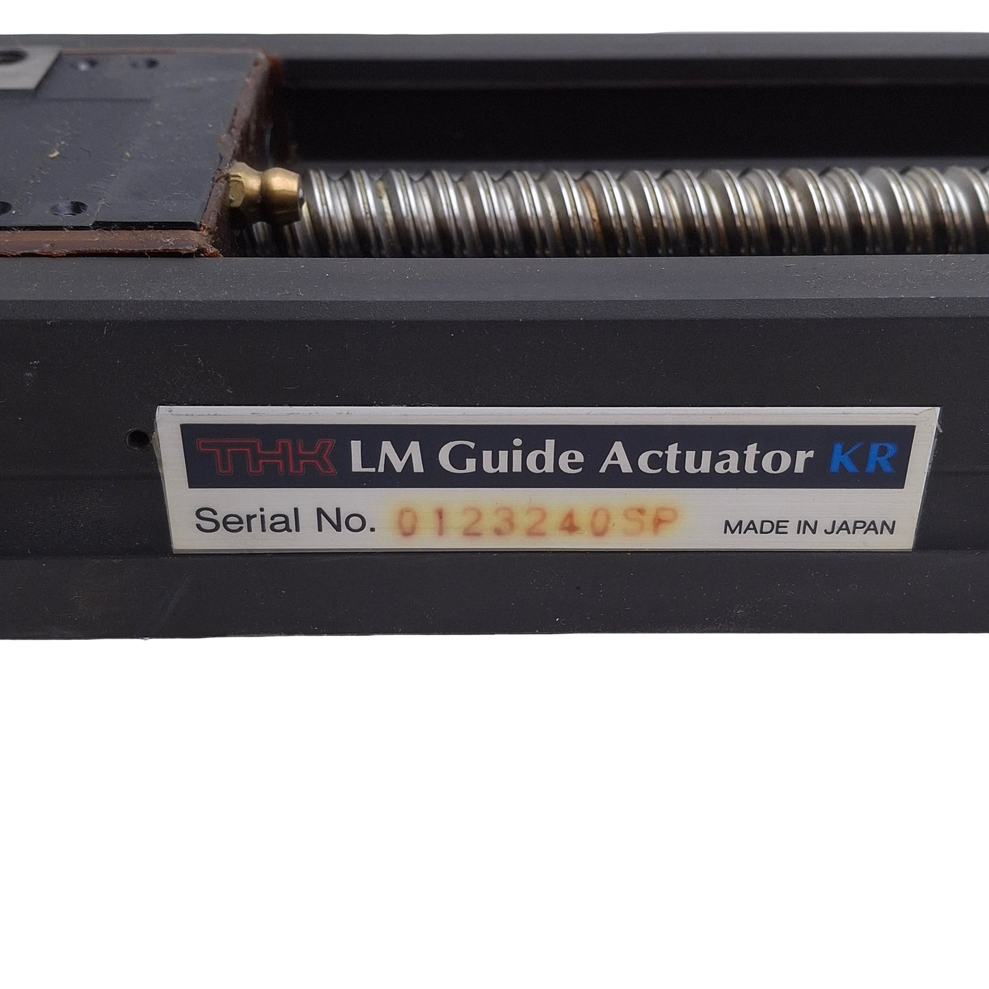 Used THK KR4605C-245-0-0-0 LM Guide Linear Actuator, 5mm Lead, 245mm Stroke, NEMA23