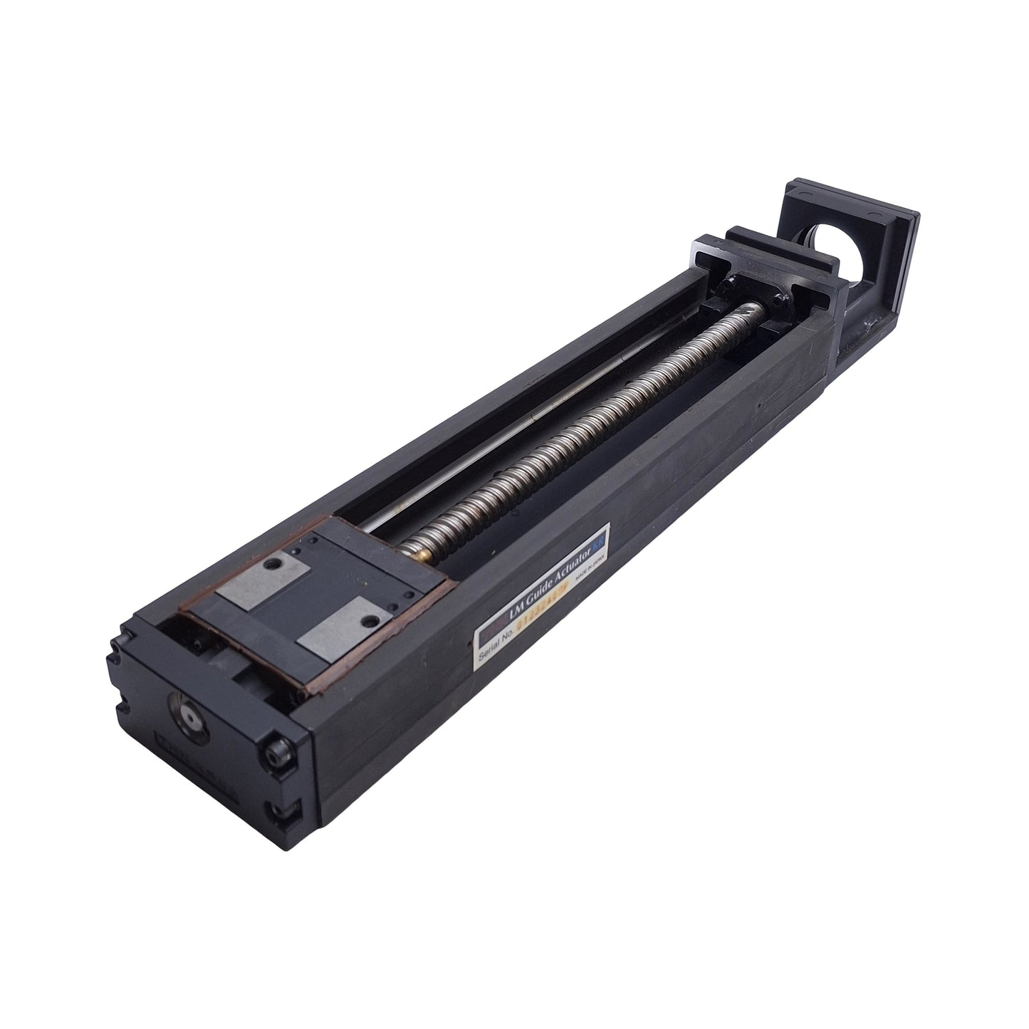 Used THK KR4605C-245-0-0-0 LM Guide Linear Actuator, 5mm Lead, 245mm Stroke, NEMA23
