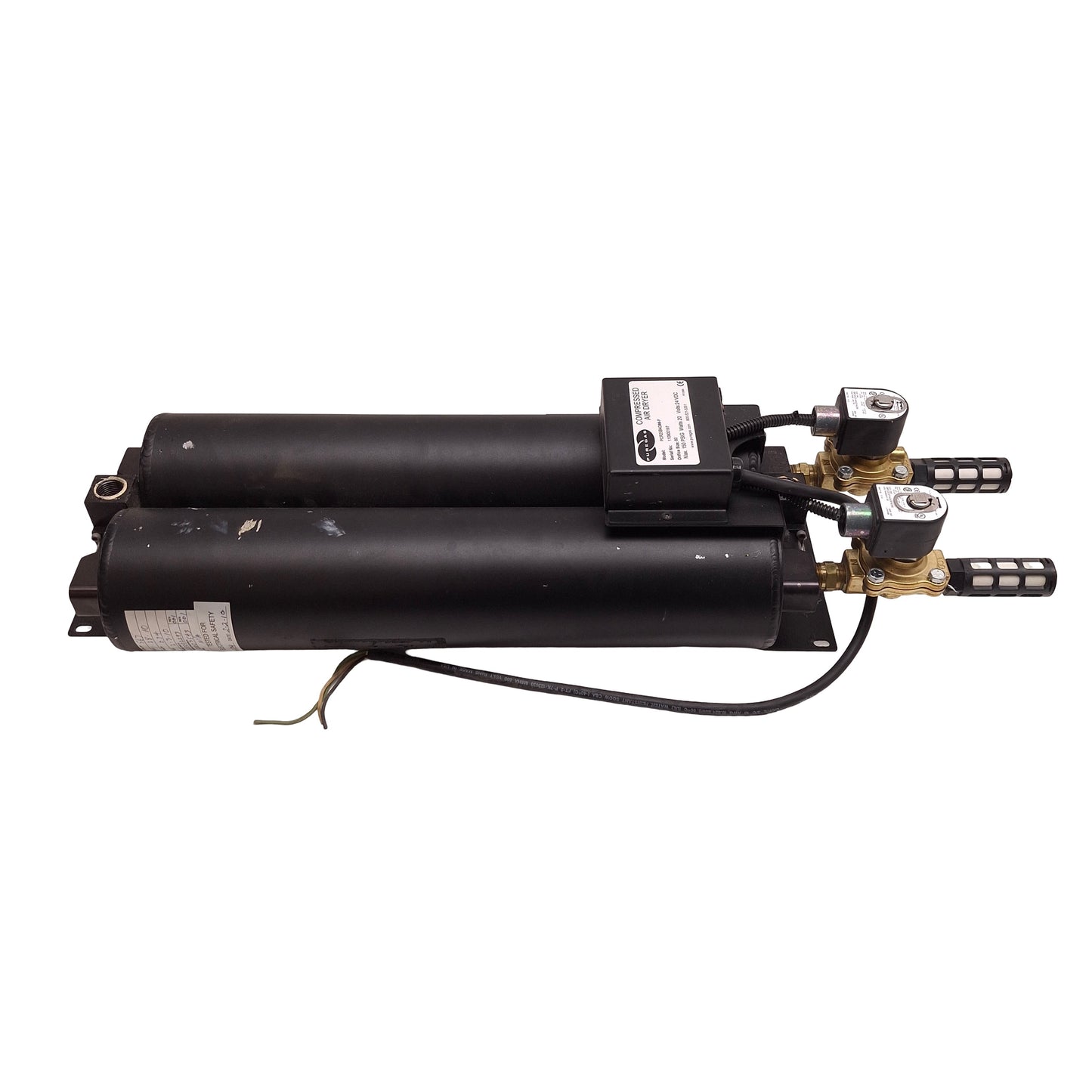 Used Puregas PCR25B4D##-F Compressed Air Dryer, 3/8in NPT, 50-150psi, 24VDC 20W