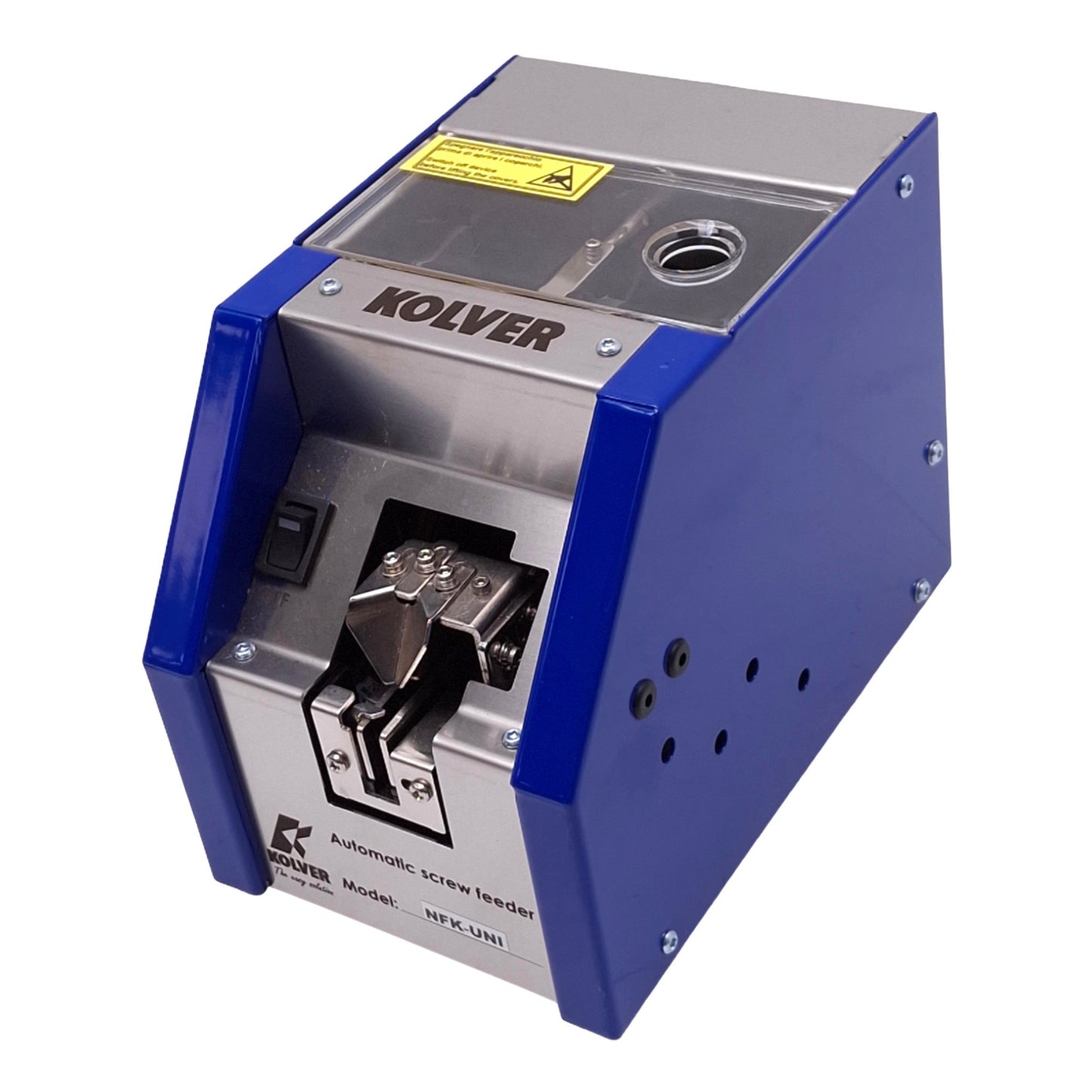 Used Kolver NFK-UNI Automatic Screw Feeder, ø5.0mm x 20mm Max Screw Size, 13.5VDC