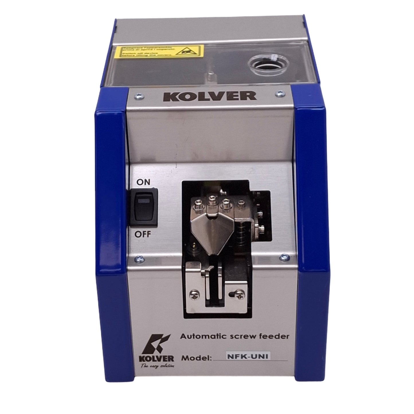 Used Kolver NFK-UNI Automatic Screw Feeder, ø5.0mm x 20mm Max Screw Size, 13.5VDC