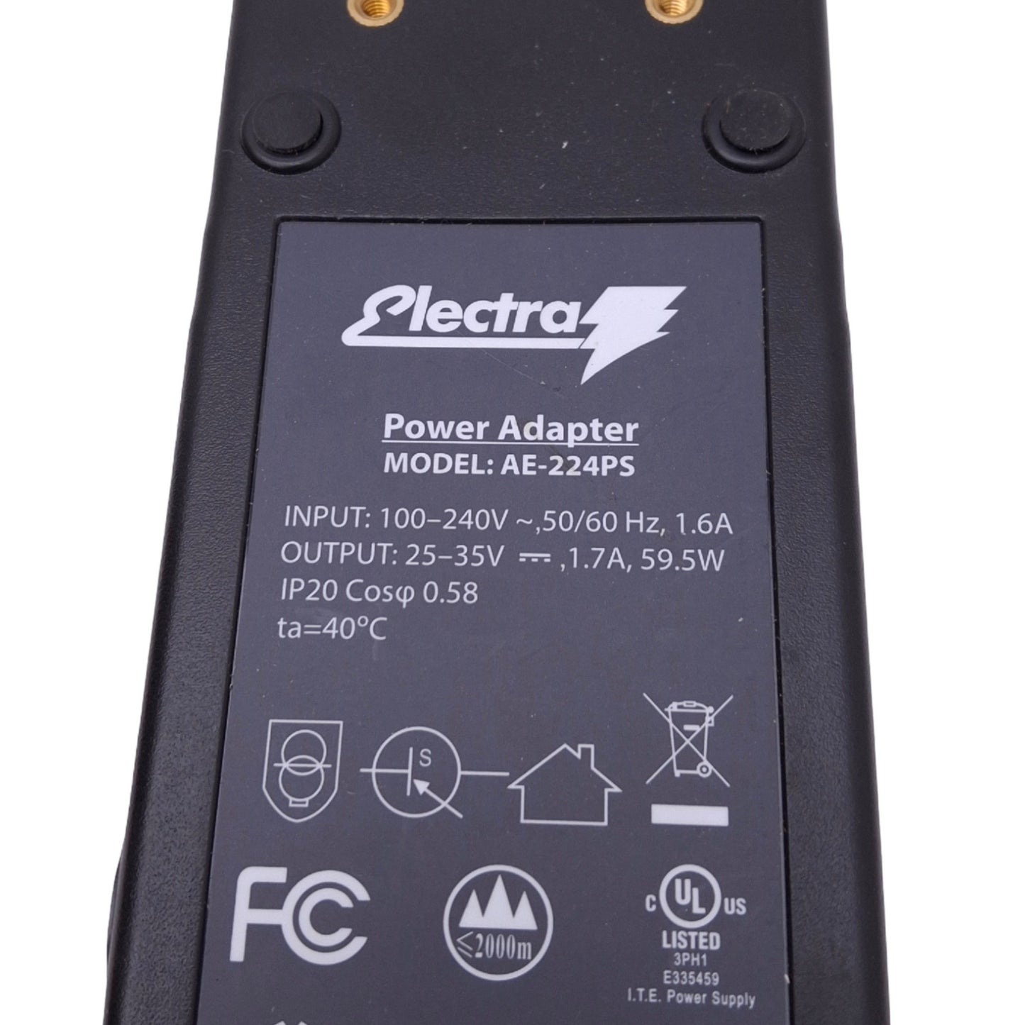Used Aimco Electra AE-224PS Variable Speed Power Supply, 110-220V AC In, 35V DC Out