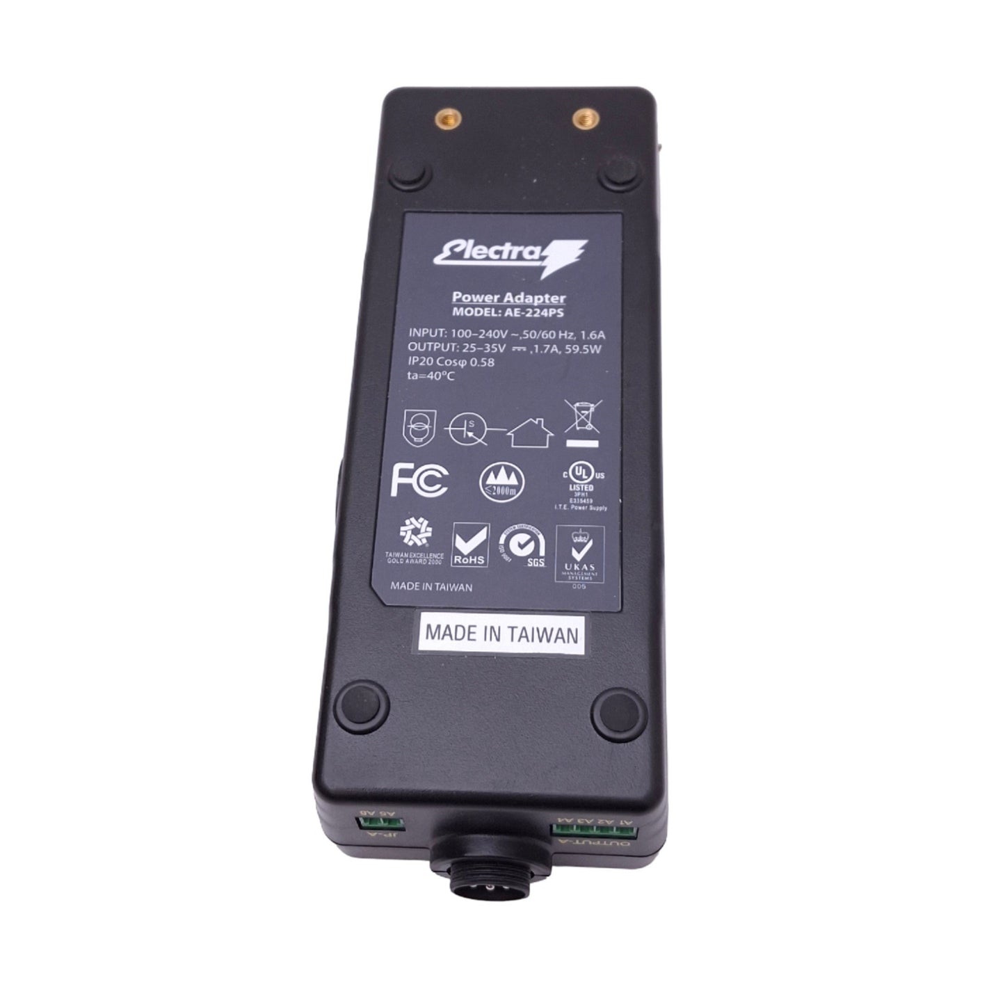 Used Aimco Electra AE-224PS Variable Speed Power Supply, 110-220V AC In, 35V DC Out