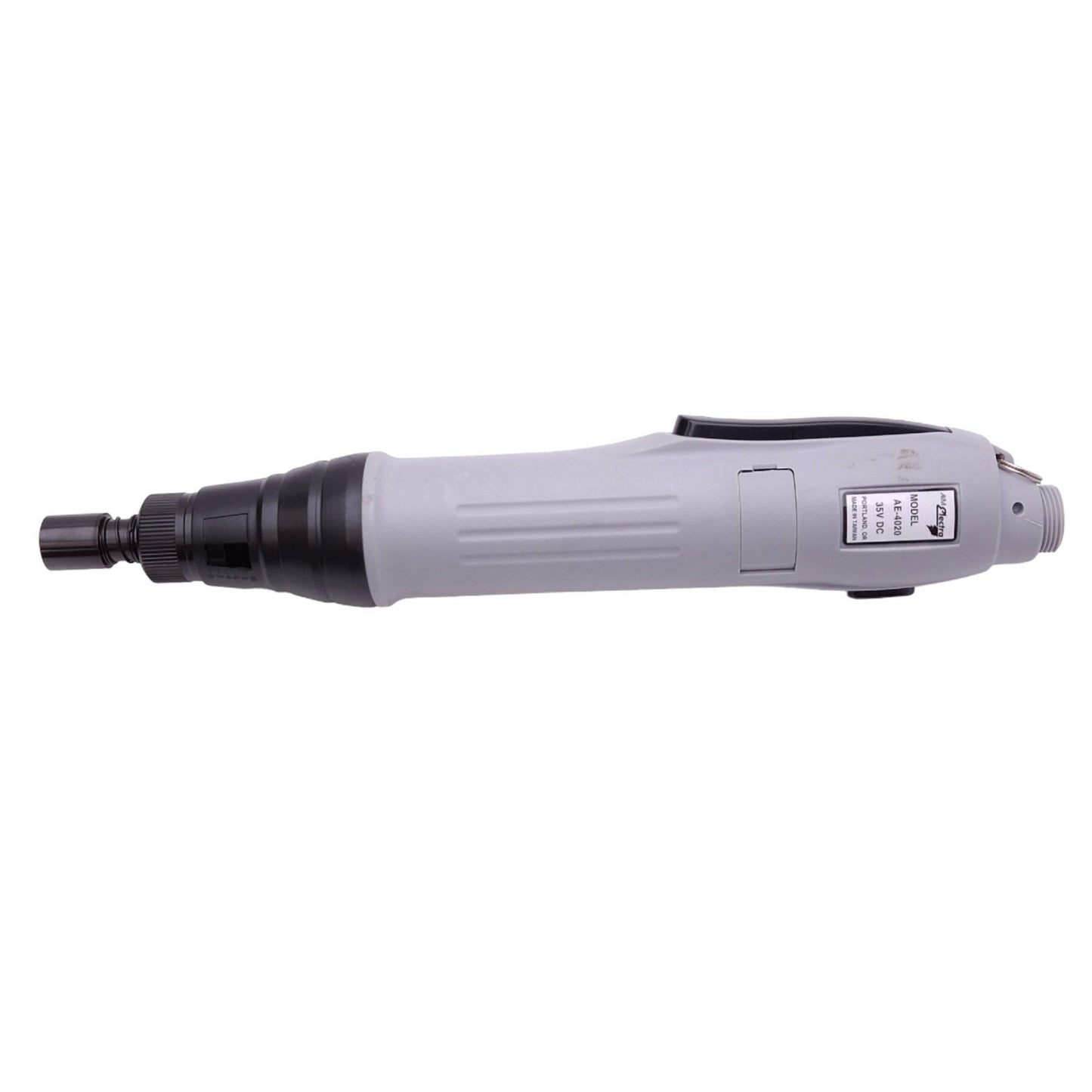 Used Aimco AE-4020 Electra Torque Screwdriver 0.9 to 5 in-lbs, 720 RPM, 35V DC, 1/4"