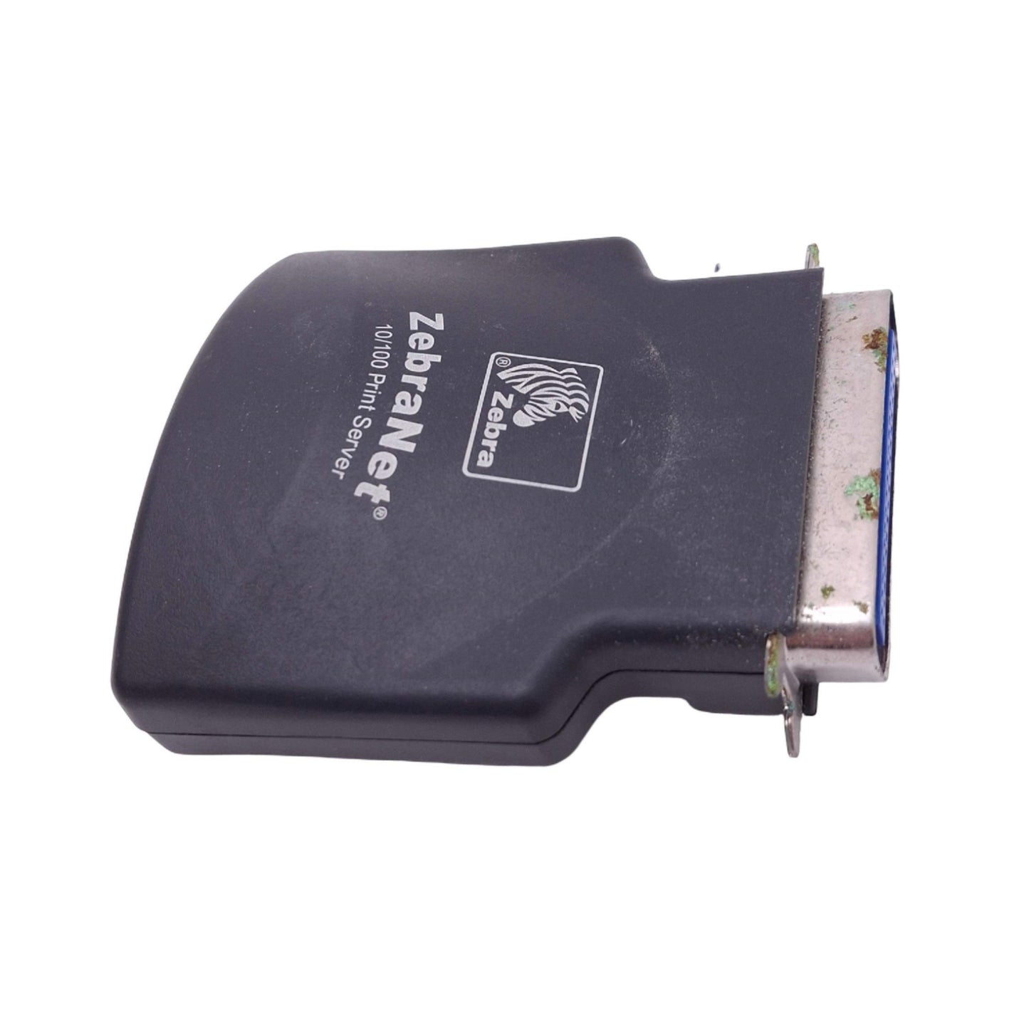 Used Zebra P1032710-001 ZebraNet 10/100 Print Server, IEEE 1284 Parallel to RJ45