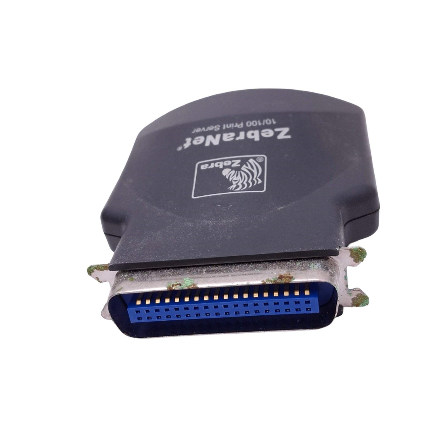 Used Zebra P1032710-001 ZebraNet 10/100 Print Server, IEEE 1284 Parallel to RJ45