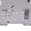 Used Eaton FAZ-C15/3-NA Circuit Breaker, 3-Pole, 15A, 480Y/277VAC Max, DIN Rail