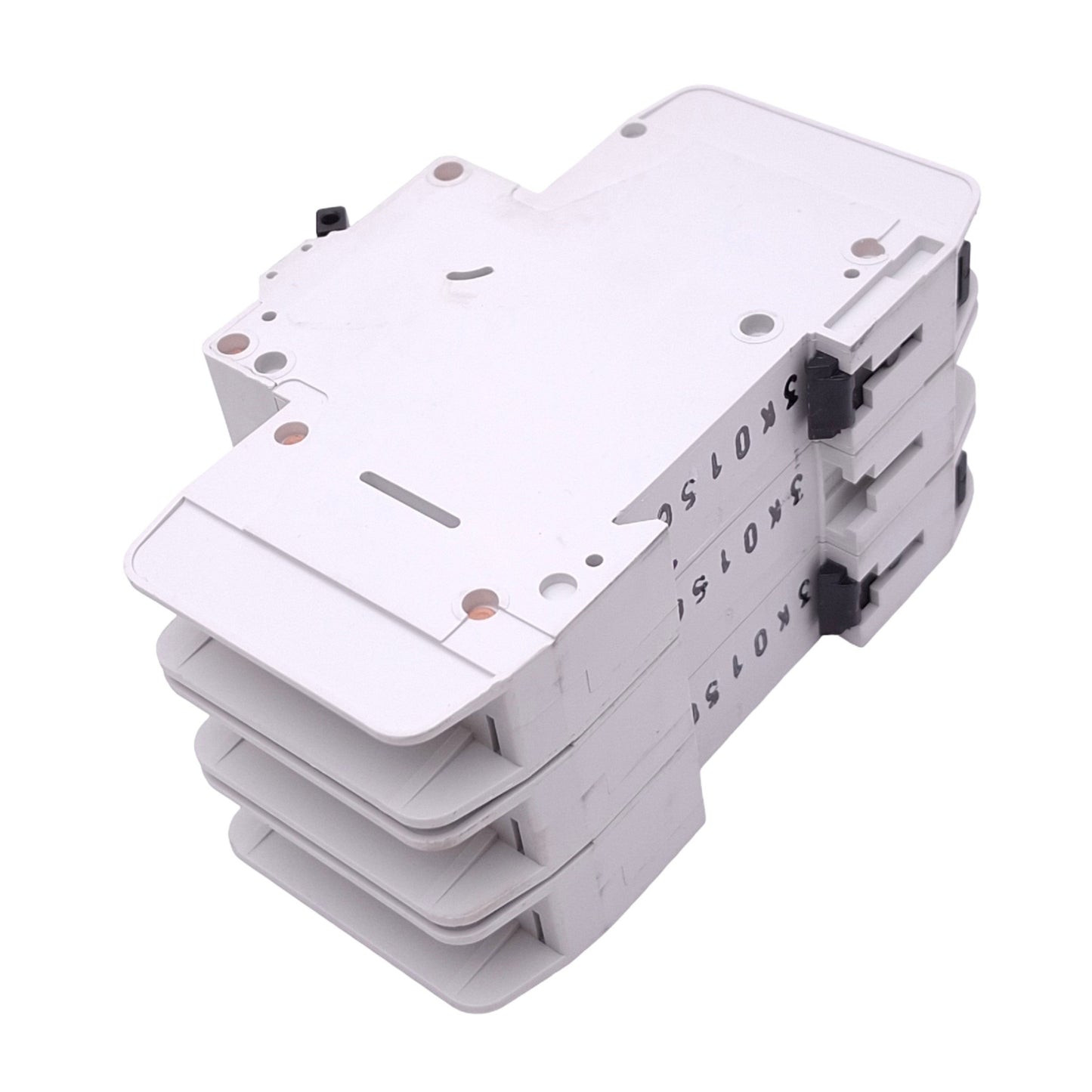 Used Eaton FAZ-C15/3-NA Circuit Breaker, 3-Pole, 15A, 480Y/277VAC Max, DIN Rail