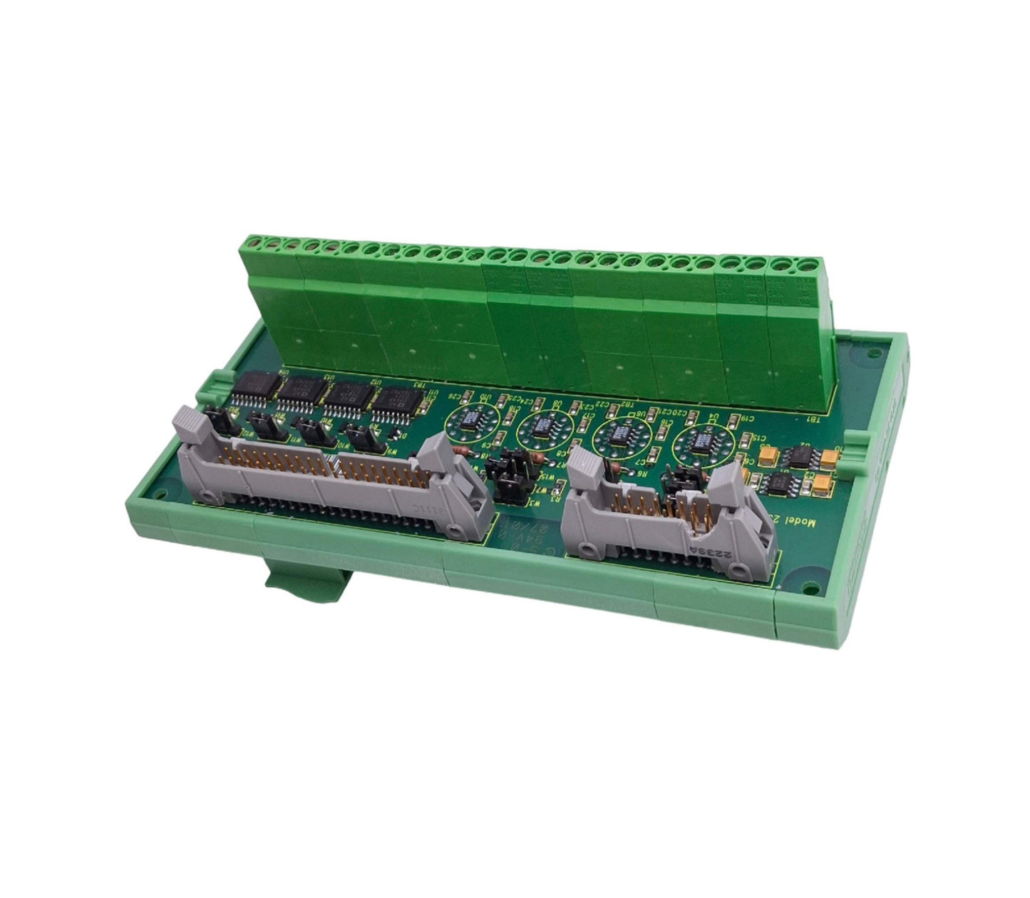 Used Control Technology 2334 Analog Interface Module, 4-20mA +-10VDC