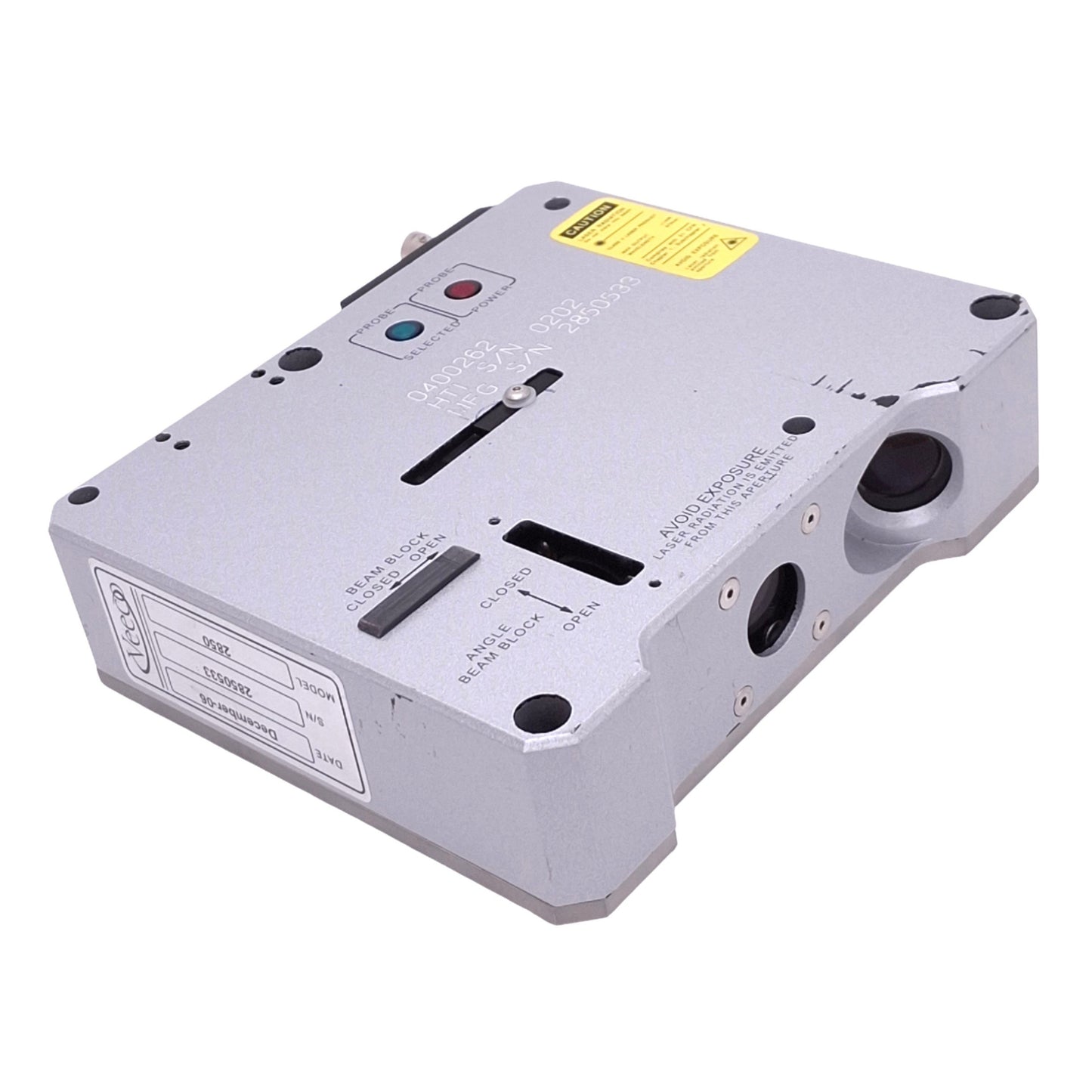 Used Veeco 2850 Non-Contact Measurement Surface Profilometer Laser Head, 1mW Max