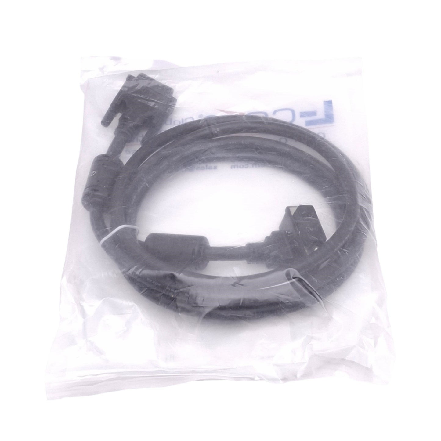 New LCOM DVIDD-RA-2M Dual Link DVI-D Cable, Male to 90° Male, 2m Length