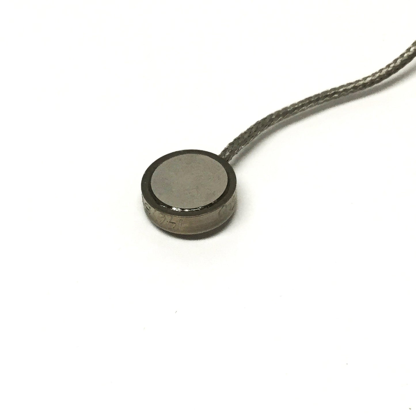 Used Load Cell Central VLPB-5 Very Low Profile Button Miniature Transducer 5lbs ⌀3/8"