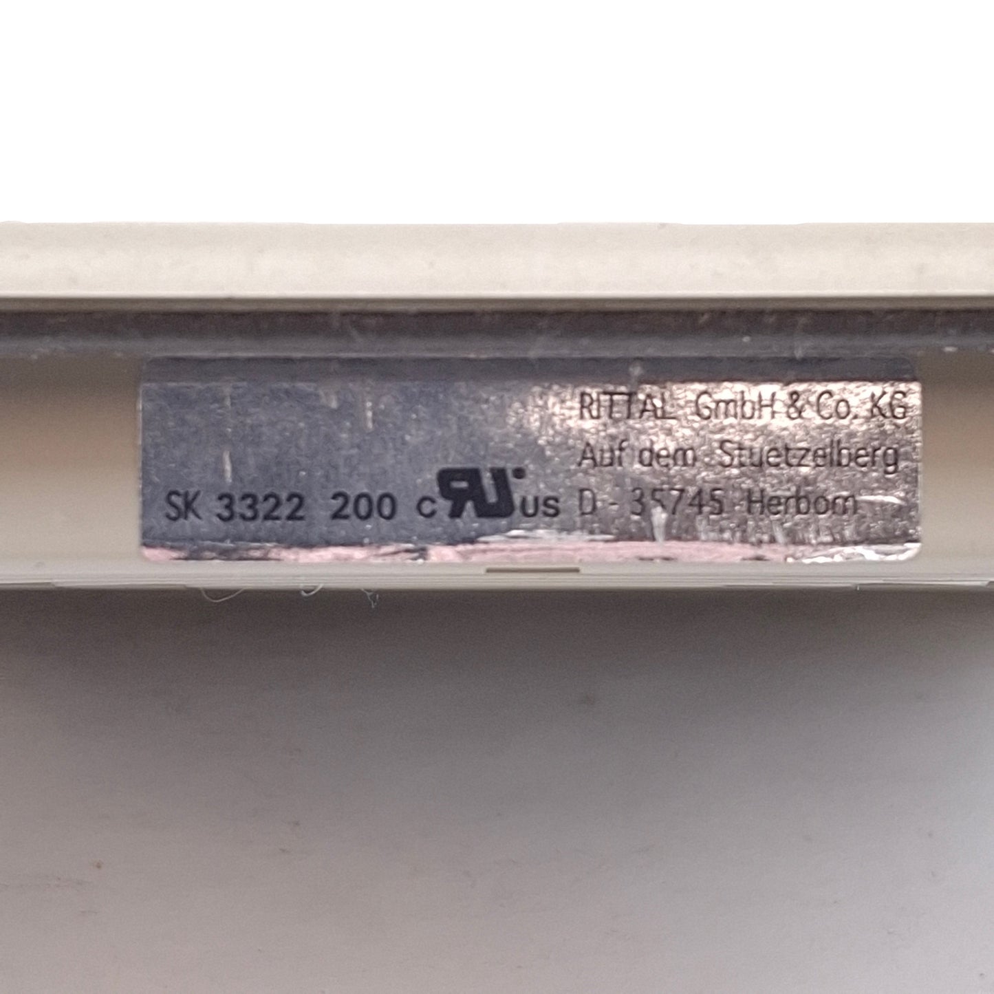 Used Rittal 3322.200 Fan/Outlet Filter 148x148x24mm Size, 120x120mm Insert