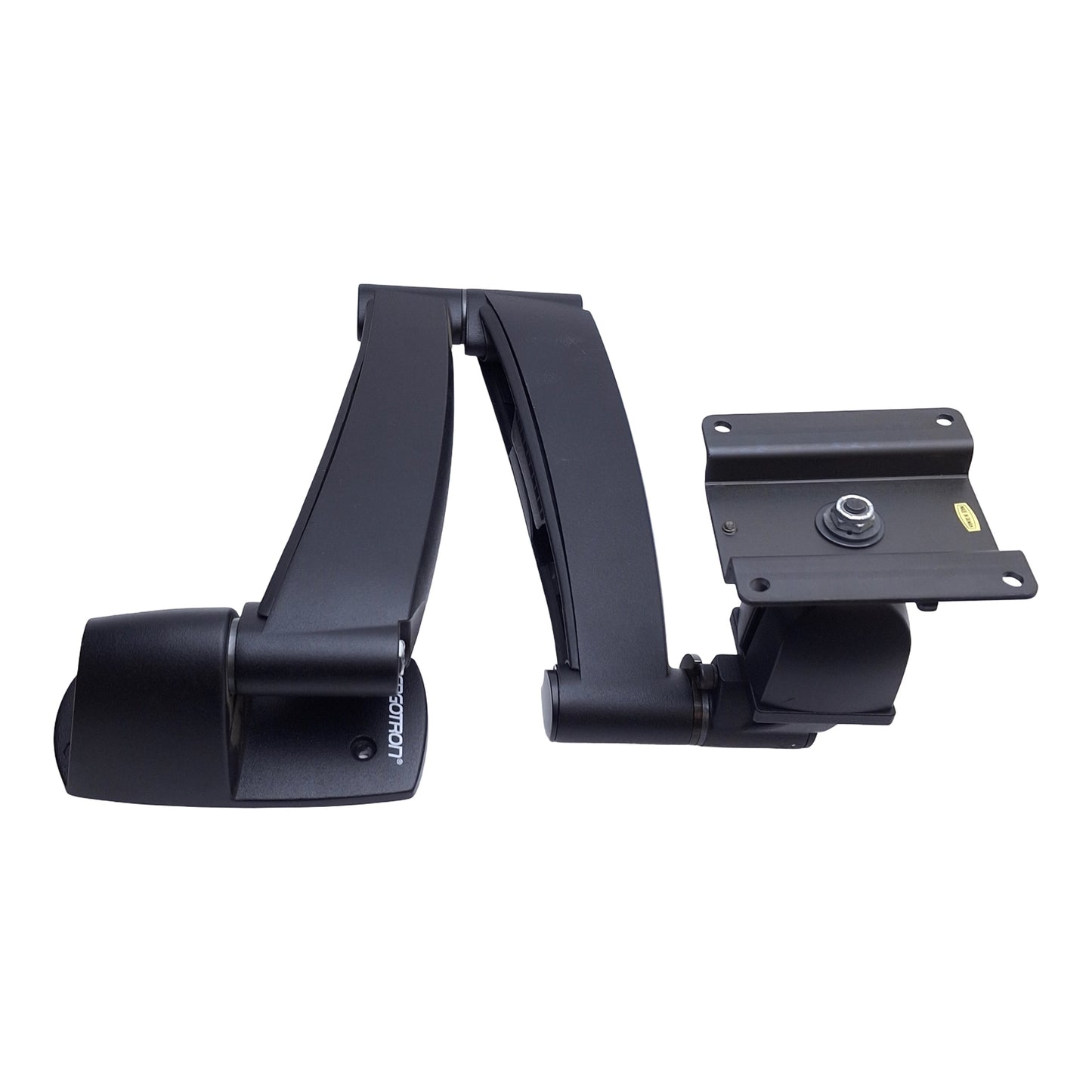 Used Ergotron 28-096-200-05 200 Series Wall Mount Arm, Two 9in Extensions, VESA 75mm
