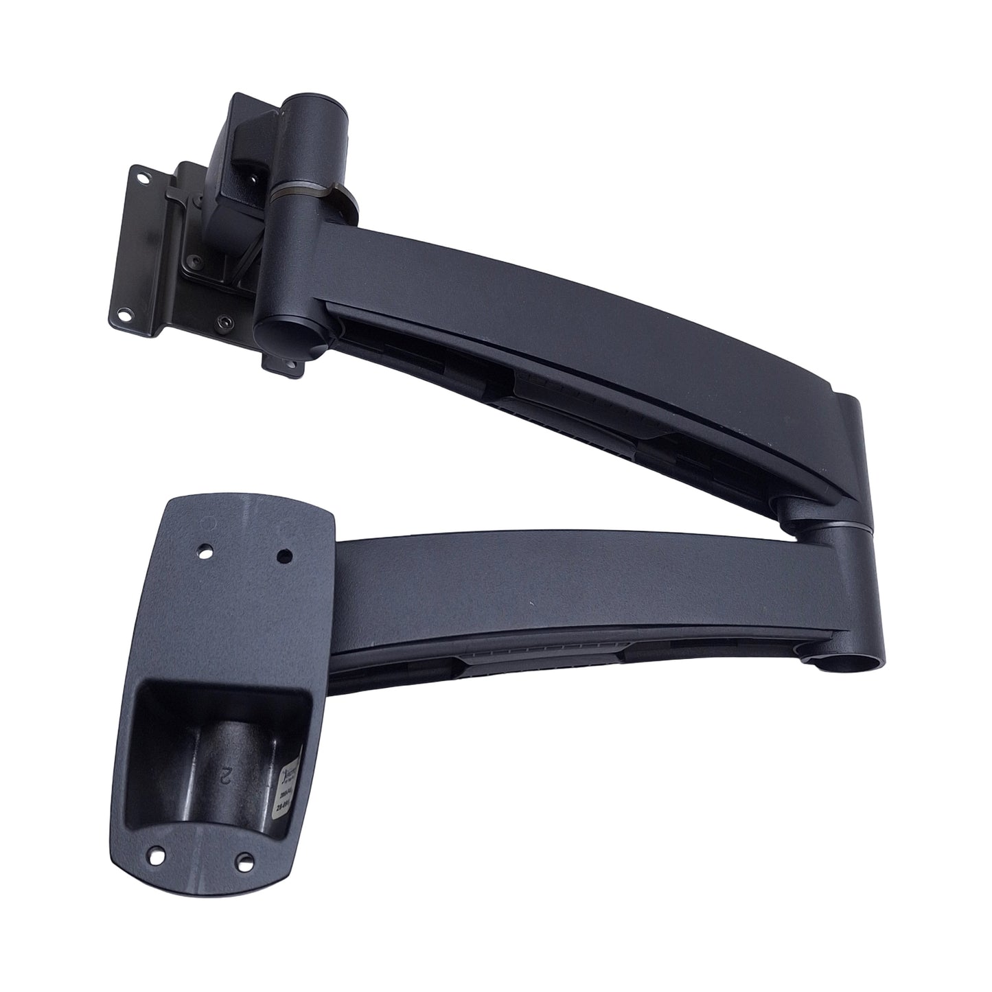 Used Ergotron 28-096-200-05 200 Series Wall Mount Arm, Two 9in Extensions, VESA 75mm