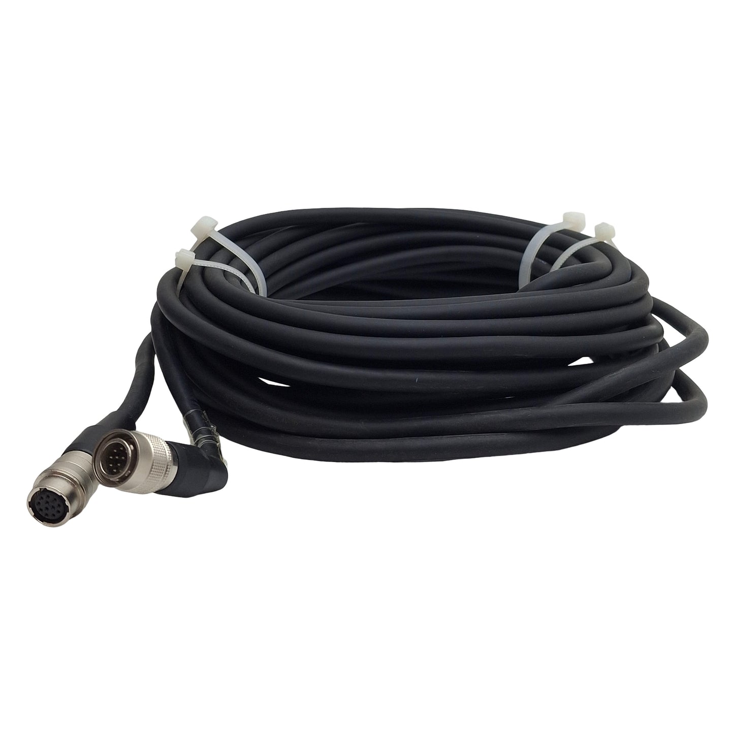 Used Keyence LS-C10A Head-Controller Cable, 12-Pin HRS Male to Female, 10m