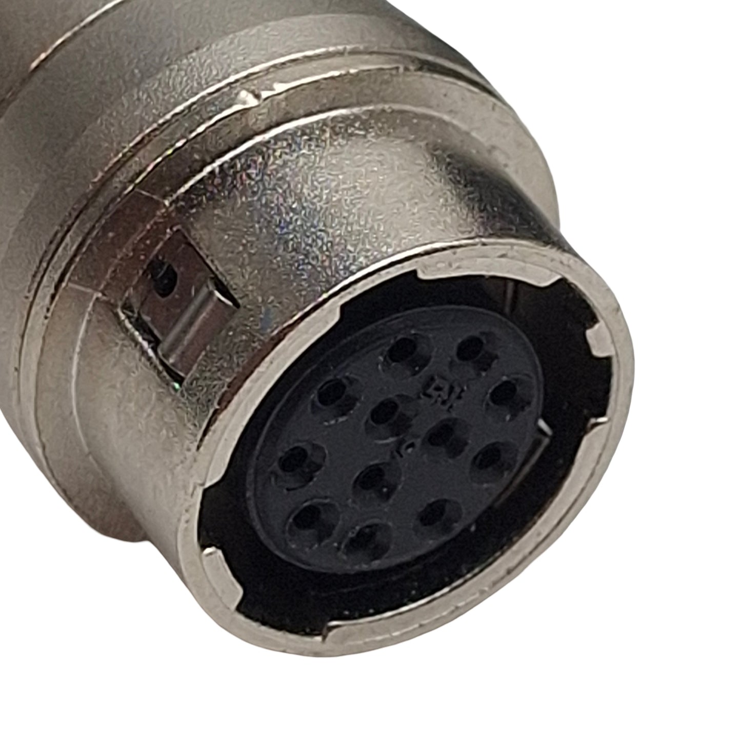 Used Keyence LS-C10A Head-Controller Cable, 12-Pin HRS Male to Female, 10m