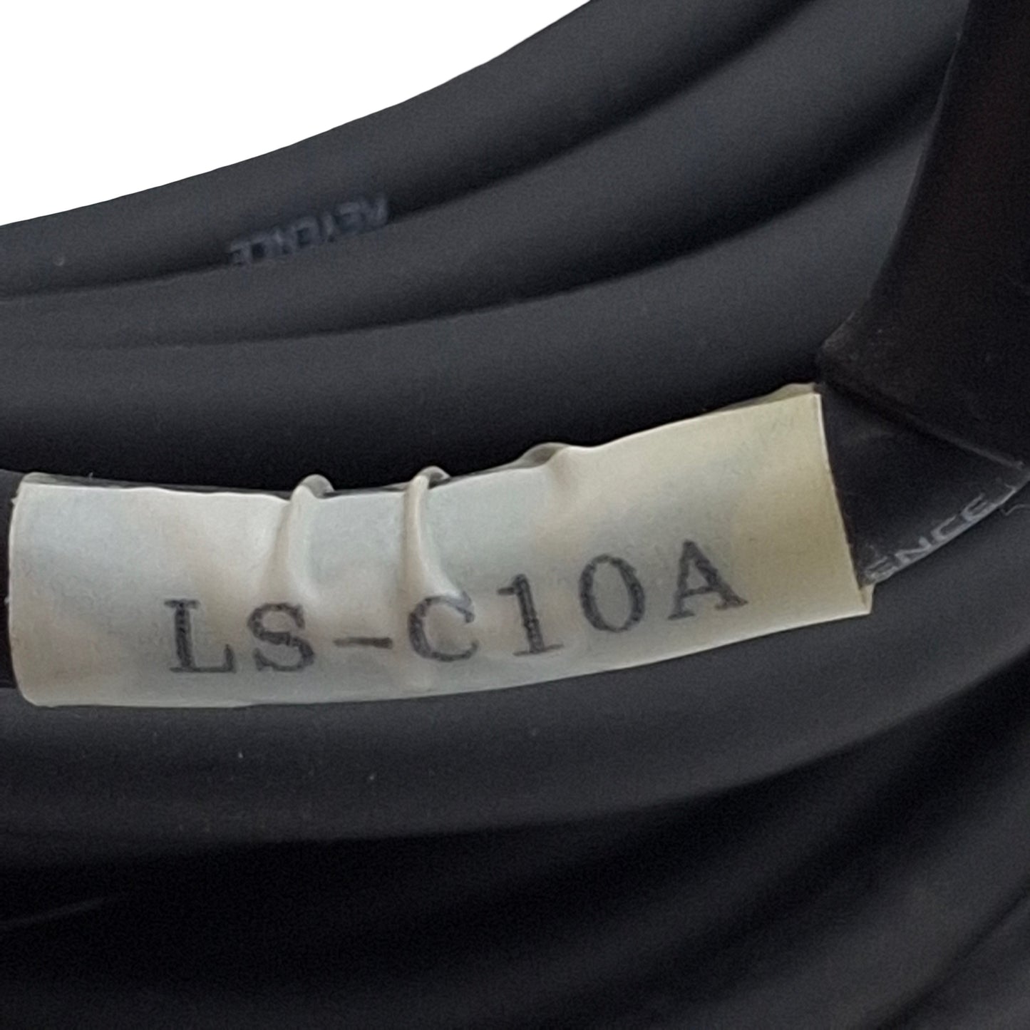 Used Keyence LS-C10A Head-Controller Cable, 12-Pin HRS Male to Female, 10m