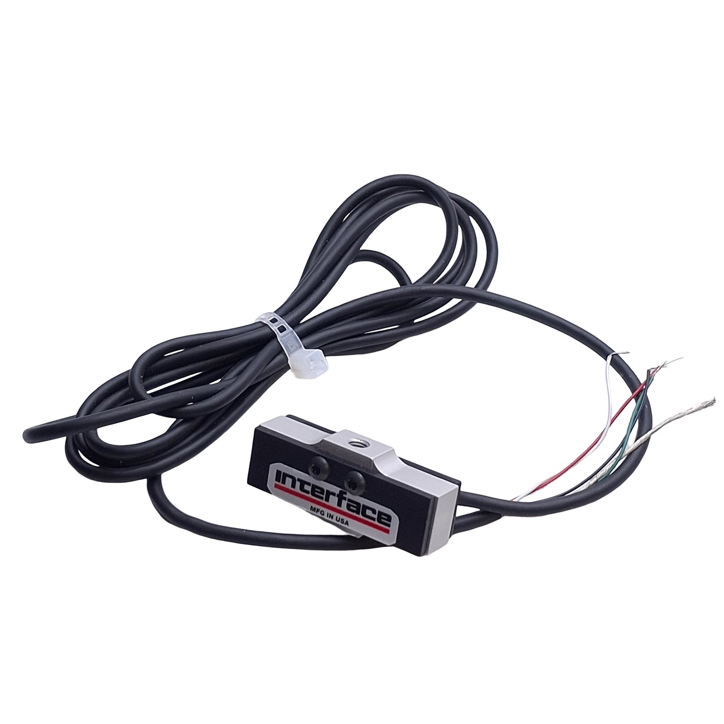 Used Interface SML-5 Low-Height Load Cell, 5lbf, Tension/Compression, 15VDC, 2mV/V