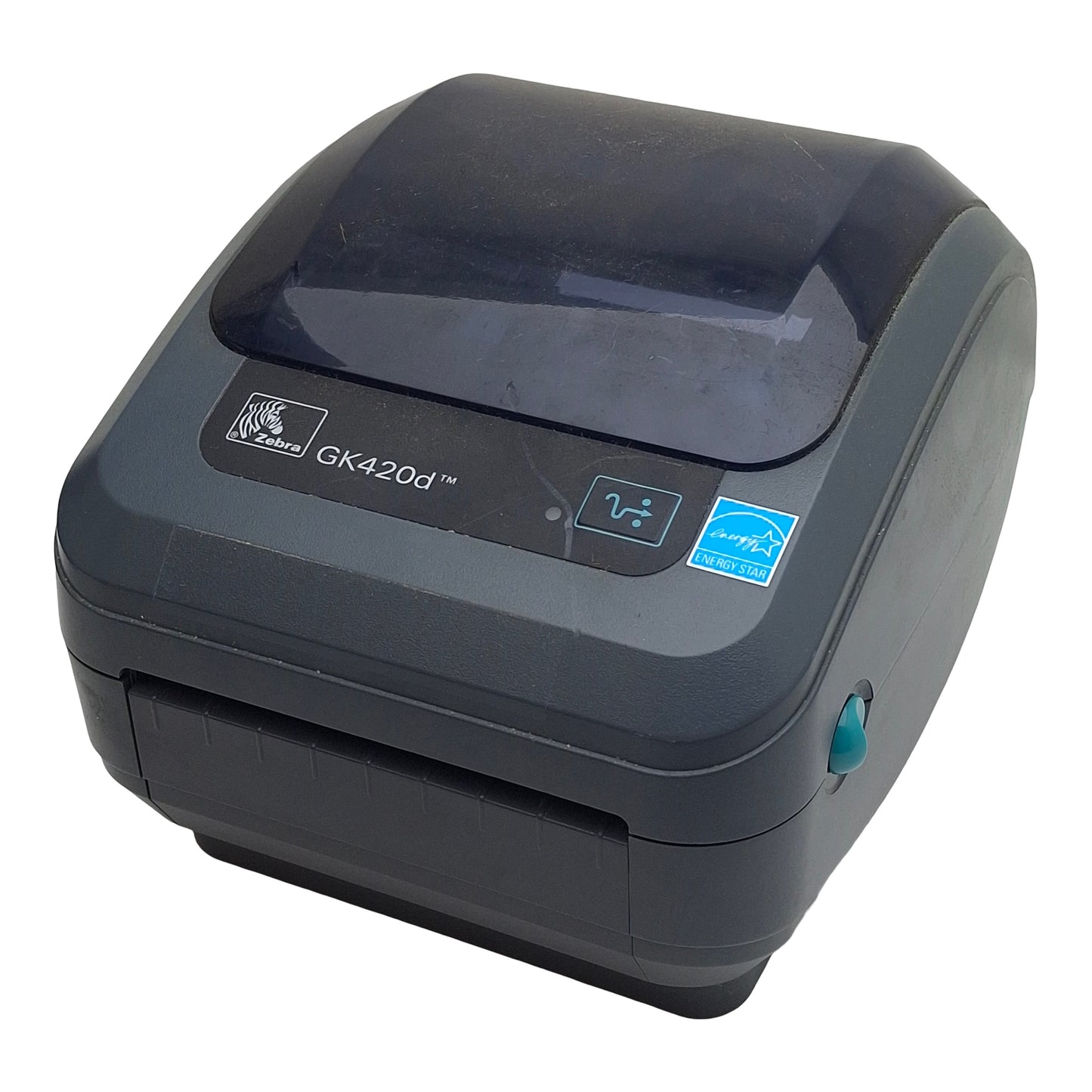 Used Zebra GK42-202510-000 GK420D Thermal Barcode Printer, 203dpi, 4in Width, 24VDC