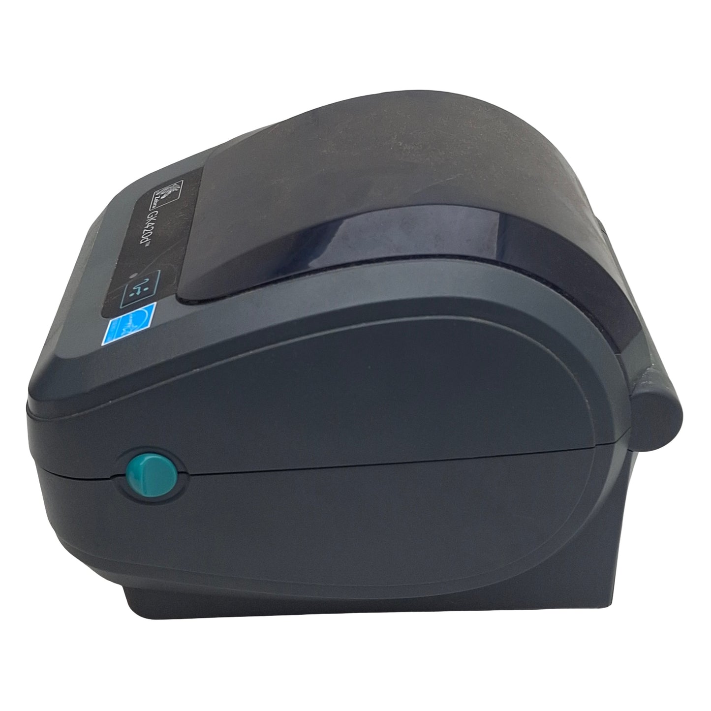 Used Zebra GK42-202510-000 GK420D Thermal Barcode Printer, 203dpi, 4in Width, 24VDC