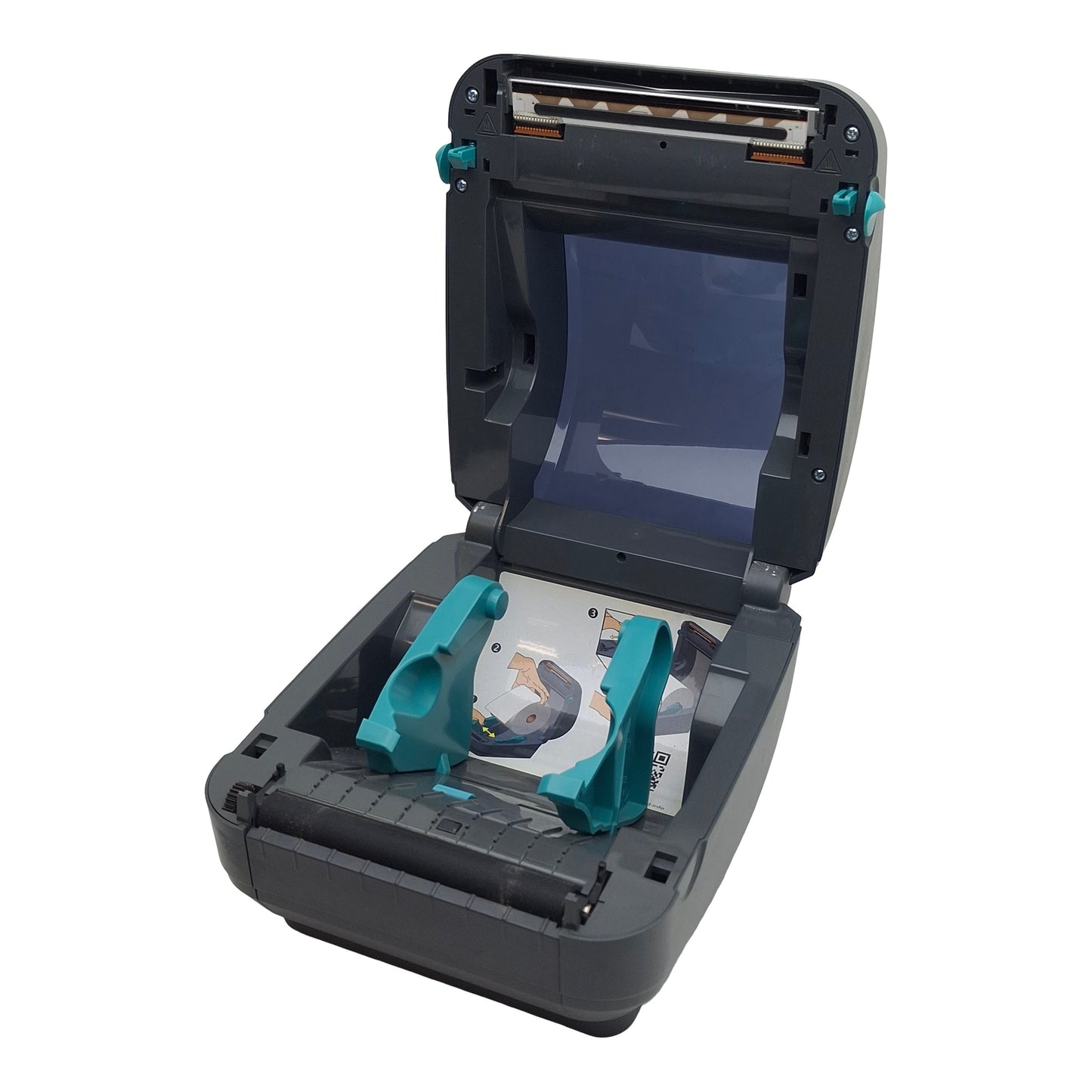 Used Zebra GK42-202510-000 GK420D Thermal Barcode Printer, 203dpi, 4in Width, 24VDC