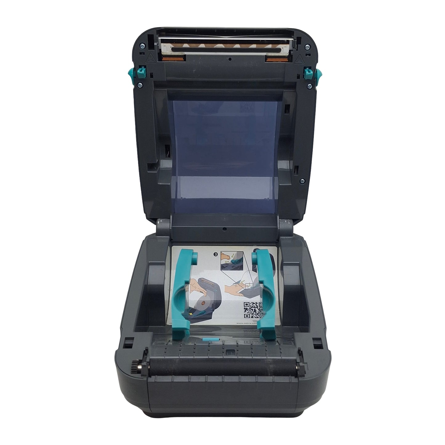 Used Zebra GK42-202510-000 GK420D Thermal Barcode Printer, 203dpi, 4in Width, 24VDC