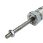 Used SMC NCDMB075-0200T Pneumatic Cylinder ø3/4in Bore, 2in Stroke, 1/8in NPT, 250psi
