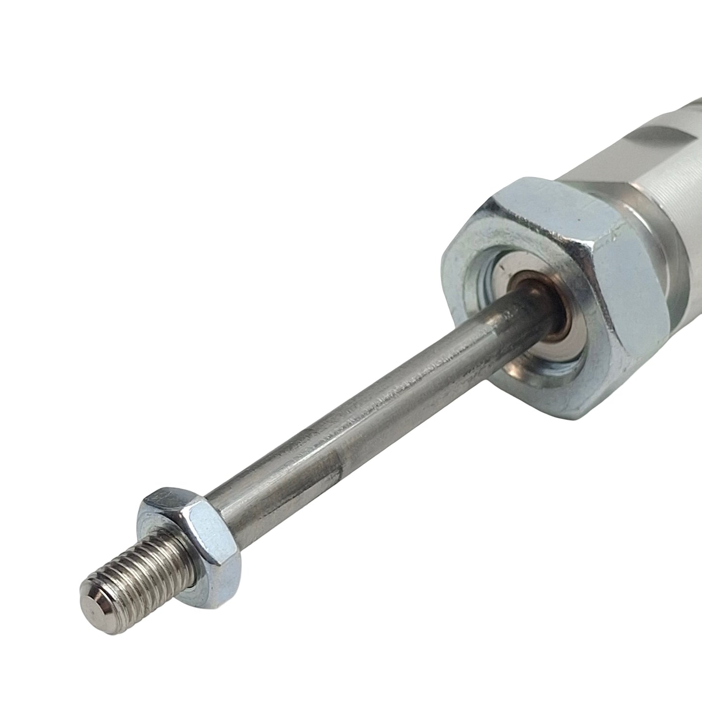 Used SMC NCDMB075-0200T Pneumatic Cylinder ø3/4in Bore, 2in Stroke, 1/8in NPT, 250psi