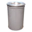 Used Justrite 26455 Cease Fire Waste Receptacle, 55 Gallon, 36in L x ø25in W