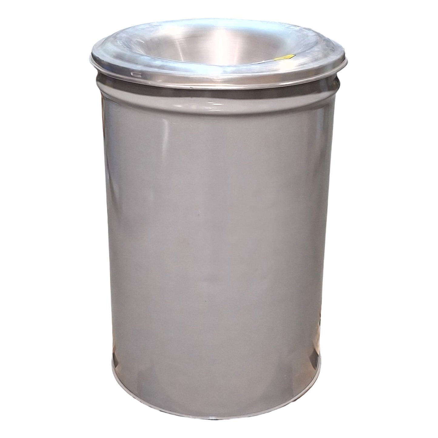 Used Justrite 26455 Cease Fire Waste Receptacle, 55 Gallon, 36in L x ø25in W