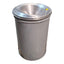 Used Justrite 26455 Cease Fire Waste Receptacle, 55 Gallon, 36in L x ø25in W