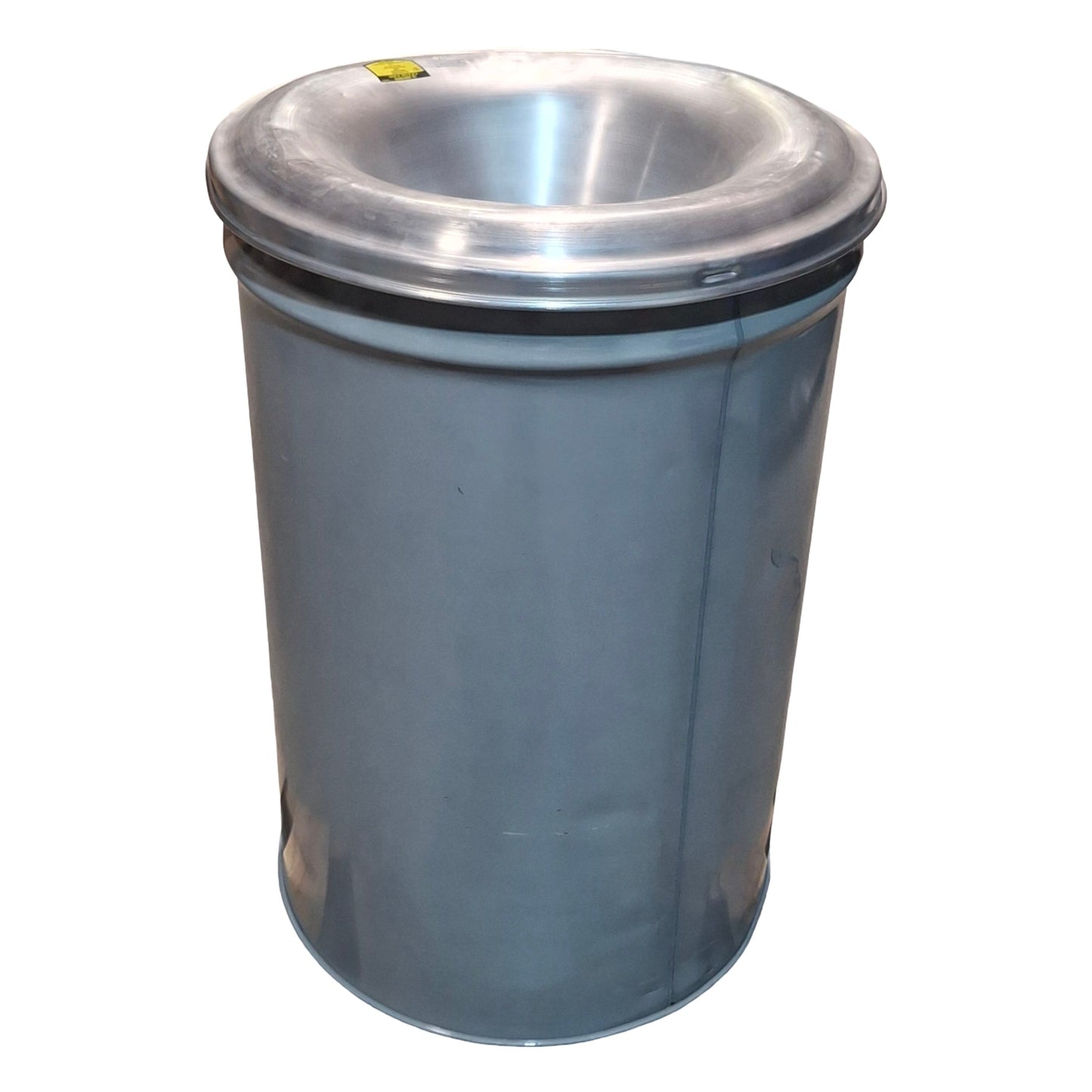 Used Justrite 26455 Cease Fire Waste Receptacle, 55 Gallon, 36in L x ø25in W