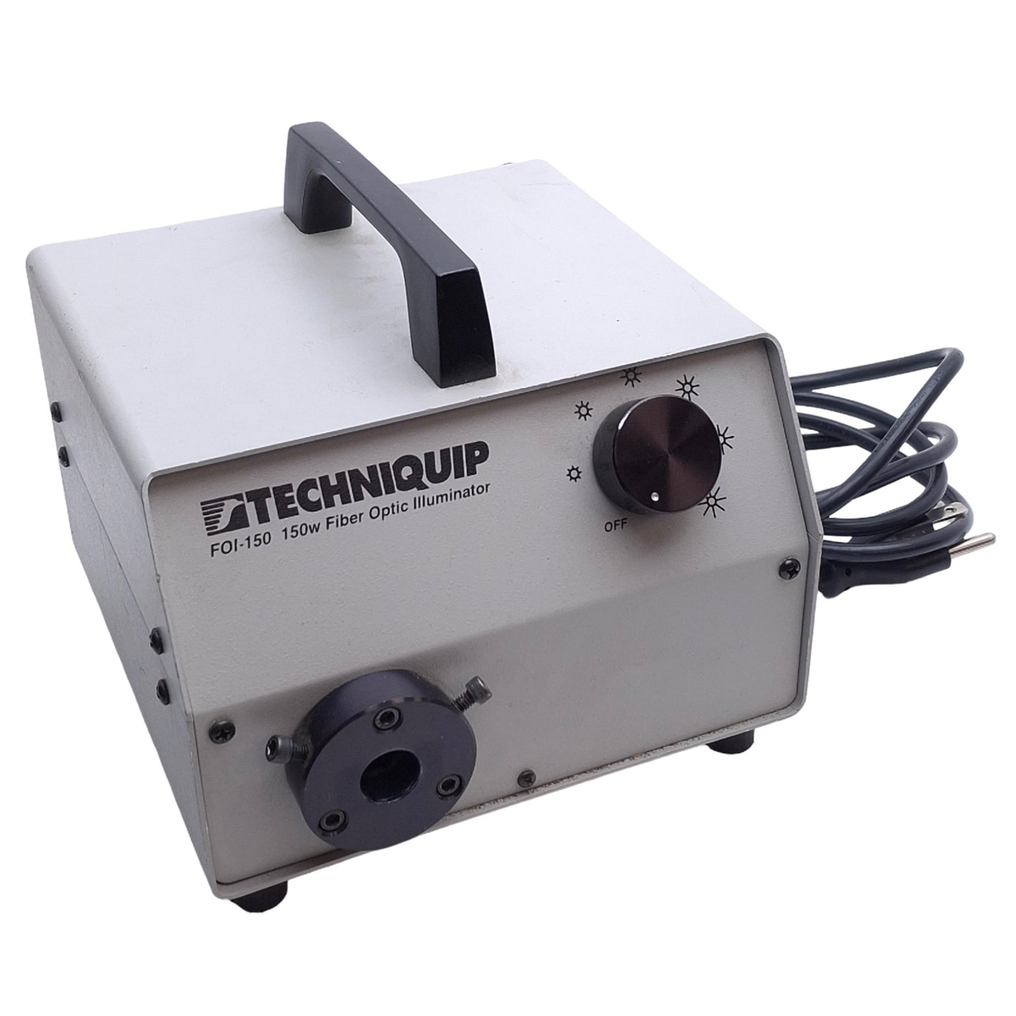 Used Techniquip FOI-150 Fiber Optic Light Source Illuminator 120VAC 150W EKE Lamp