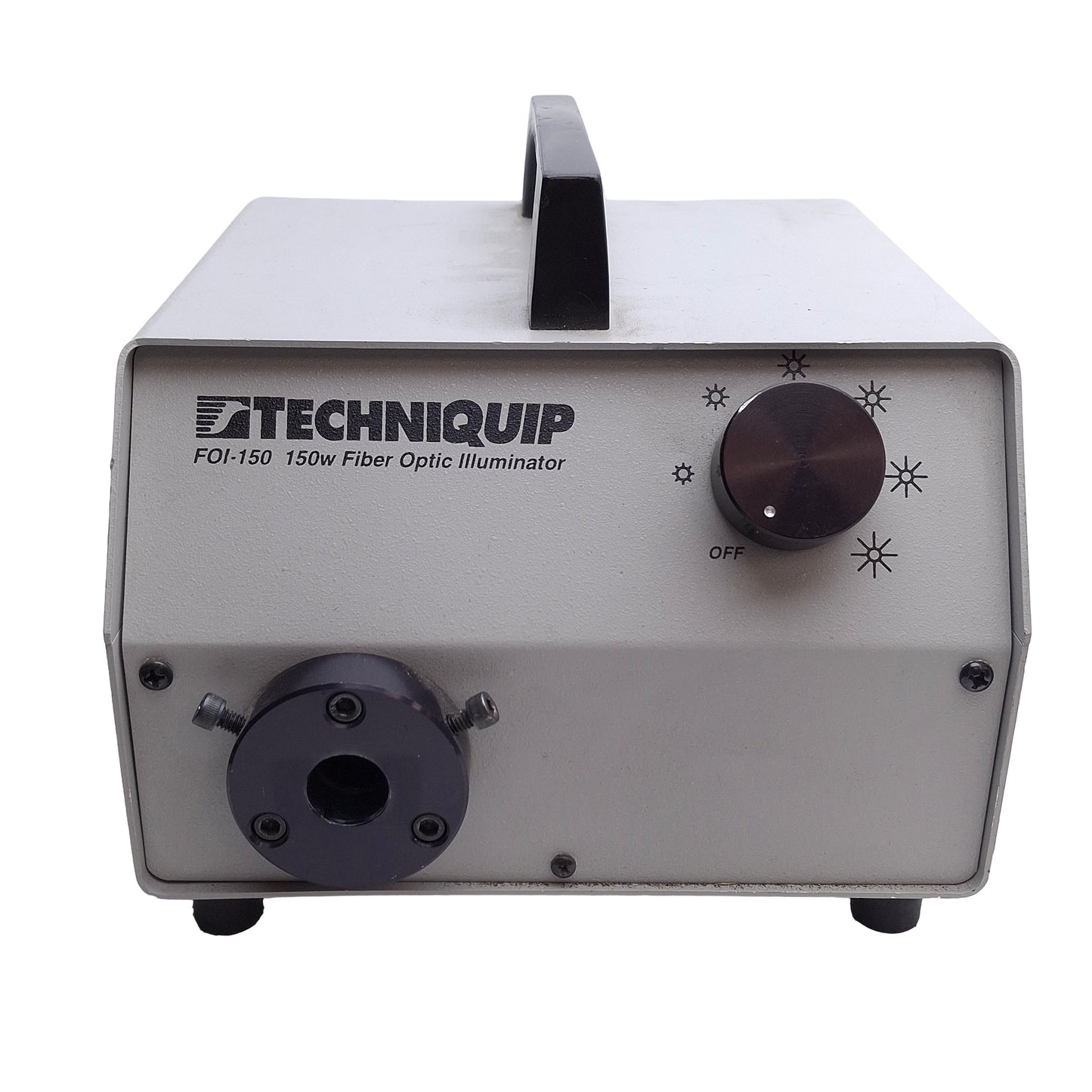 Used Techniquip FOI-150 Fiber Optic Light Source Illuminator 120VAC 150W EKE Lamp