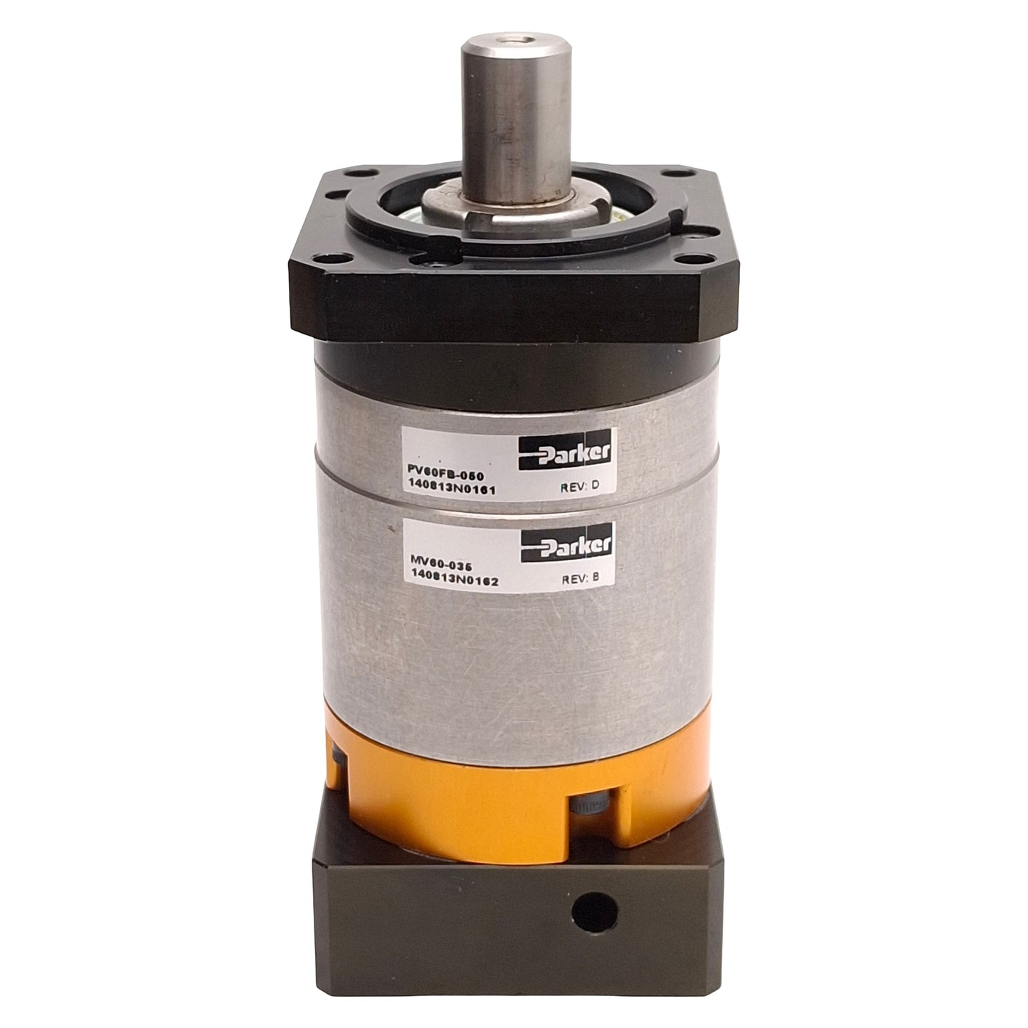 Used Parker PV60FB-050 Planetary Gearhead, 50:1, ø12mm Bore, ø16mm Shaft, 62mm Flange